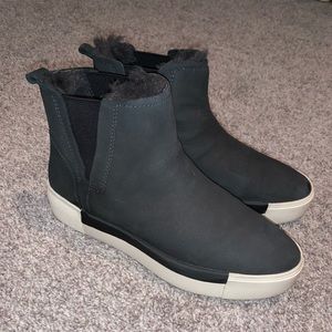 J Slide Waterproof Faux Fur Bootie/Sneaker